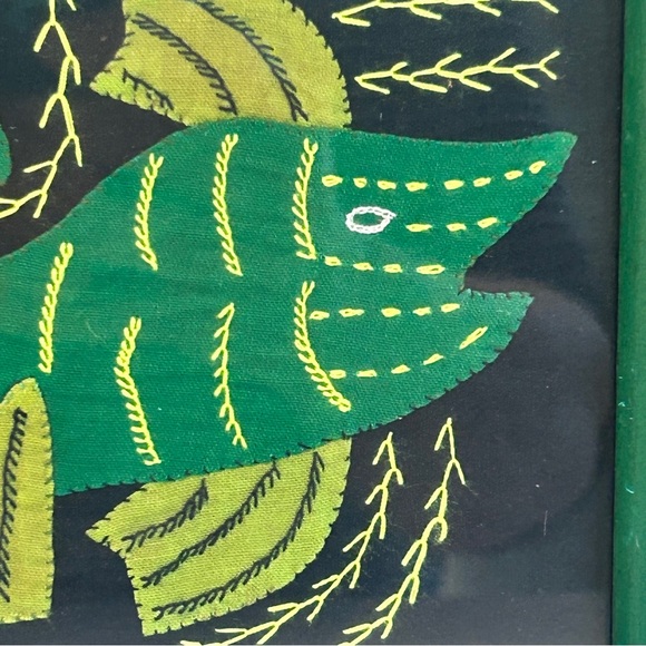 3 Vintage Molas Handmade and Framed - Picture 3 of 14